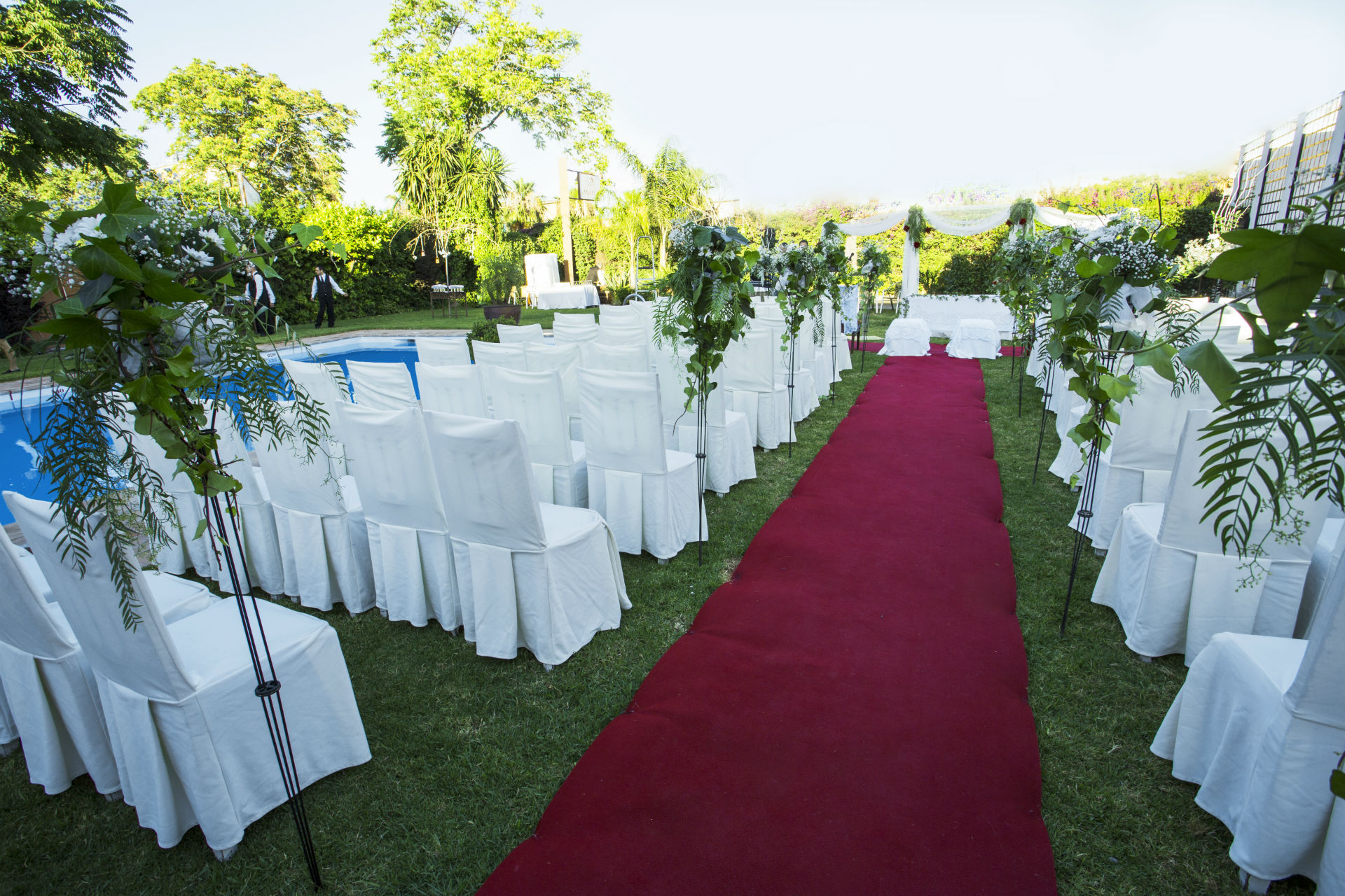 Detalle de ceremonia de boda civil